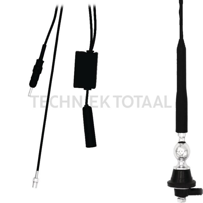 Blaupunkt Dach-Antenne Club T48 DAB AM/FM, DAB+, 464 mm, 75 Ω, Jaso/SMB | 2006018000000