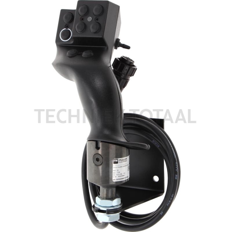 MüllerElektronik AR Joystick III met 9-polige CPC-connector, AUX-N en AUX-ME