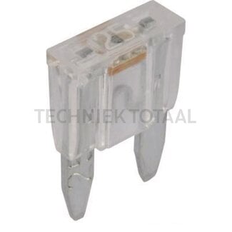 GRANIT Blade fuse mini 25 A, 32 V white with warning light - 10 pieces