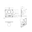 RAM MOUNTS VESA-basisplaat C-kogel Ø 38,1 mm, gatafstand 75 x 75 mm | RAM-2461U