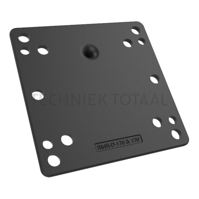 RAM MOUNTS VESA-basisplaat C-kogel Ø 38,1 mm, gatafstand 75 x 75, 100 x 100 mm | RAM-246U