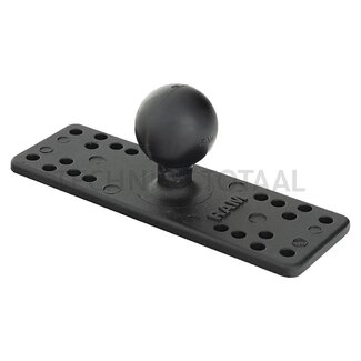 RAM MOUNTS Universele basisplaat C-kogel Ø 38,1 mm, 158,8 x 50,8 mm, aluminium