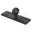 RAM MOUNTS Universelle Grundplatte C-Kugel Ø 38,1 mm, 158,8 x 50,8 mm, Aluminium | RAM-111BU