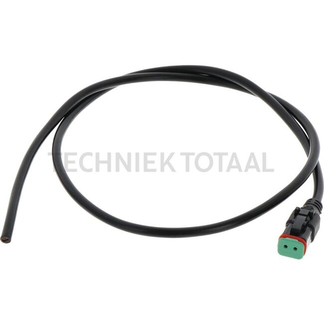 GRANIT Cable DEUTSCH DT-plug 2-pin, 0,5 mm², 2,0 m, red / black