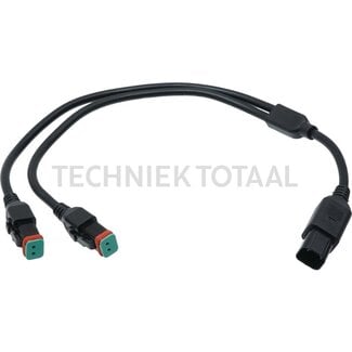 GRANIT Kabel mit 2x DT-Stecker 2-polig, 0,2 m