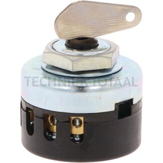 GRANIT Ignition switch 12 V, Ø 26 mm, with key Zetor 3320 - 7745