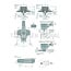 GRANIT Hoeksensor 70°, 4,5 - 5,5 V DC, 0,5 - 4,5 V Deutz-Fahr 6155 - 6205 | 424A16A070, 04438667