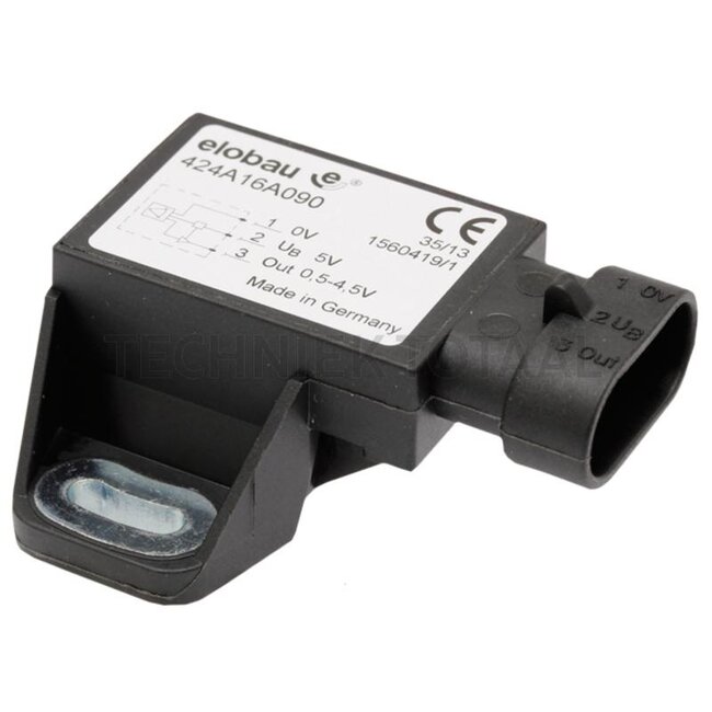 GRANIT Winkelsensor 90°, 4,5 - 5,5 V DC, 0,5 - 4,5 V Fendt 711 - 820 | 424A16A090, 718970190150, G718970190150