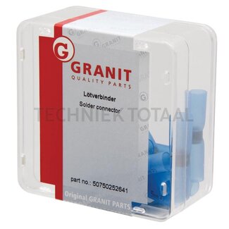 GRANIT Lötverbinder Lötverbinder 2,0 - 4,0 mm², Ø 4,5 mm, 42 mm, blau
