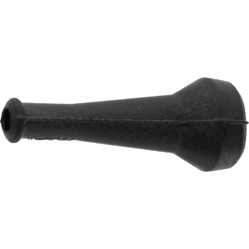 GRANIT Beschermkap kabel Ø 5 mm, 54 x 16 mm, zacht-PVC zwart