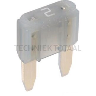 GRANIT Flachsicherung Mini 2 A, 32 V grau - 1 Stück