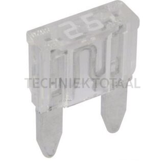 GRANIT Blade fuse mini 25 A, 32 V white - 1 piece