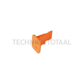 Herth & Buss Verschluss 2-polig 27 x 22 x 22 mm, oranje, IP 67 - 25 stuks