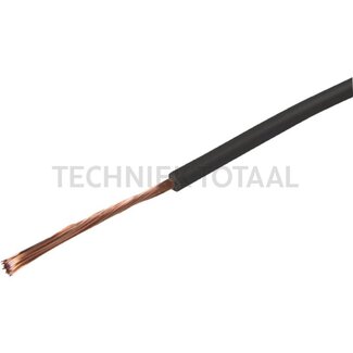 GRANIT Elektroleitung 0,75 mm² schwarz, 1-adrig FLY - 5 Meter