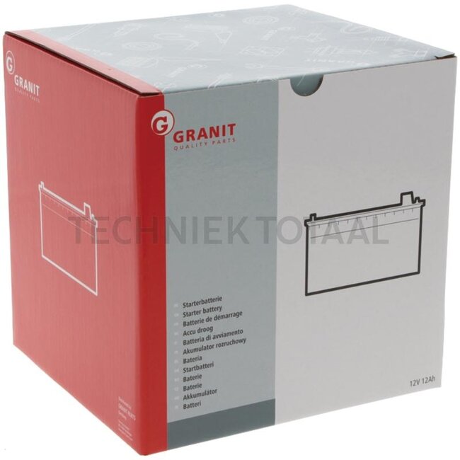 ENDURANCE ENERGY Batterie 12 V / 12 Ah, Kaltstart 120 A, 134 x 80 x 160 mm | 550561, YB12A-B