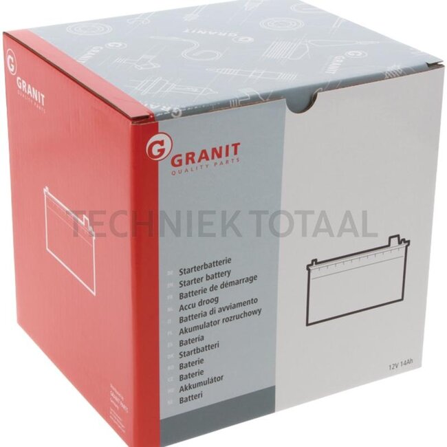 ENDURANCE ENERGY Accu 12 V / 14 Ah, koudstart 140 A, 134 x 89 x 166 mm | 550887, YB14L-A2