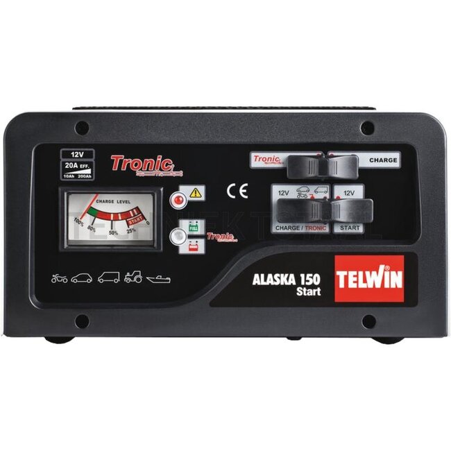 Telwin Batterieladegerät "Alaska 150 Start" 12 V, 15 A, 10 - 200 Ah | 807576