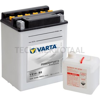 Varta Accu POWERSPORTS Freshpack 12 V, 14 Ah, 190 A, 134 x 89 x 166 mm, Y8