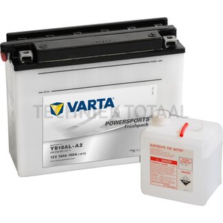 Varta Batterie POWERSPORTS Freshpack 12 V, 16 Ah, 180 A, 205 x 72 x 164 mm, Y2