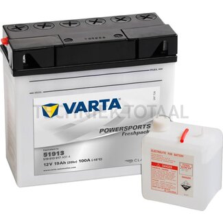 Varta Batterie POWERSPORTS Freshpack 12 V, 19 Ah, 100 A, 186 x 82 x 171 mm