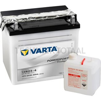 Varta Batterie POWERSPORTS Freshpack 12 V, 24 Ah, 200 A, 186 x 125 x 178 mm