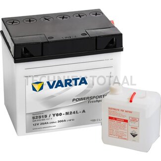 Varta Batterie POWERSPORTS Freshpack 12 V, 25 Ah, 300 A, 186 x 130 x 171 mm