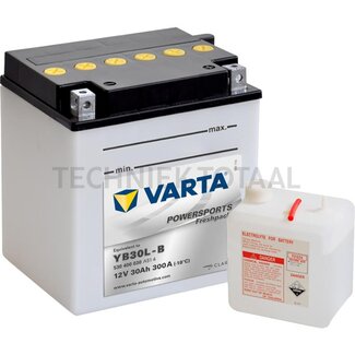 Varta Batterie POWERSPORTS Freshpack 12 V, 30 Ah, 300 A, 168 x 132 x 176 mm