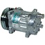 SANDEN Aircocompressor SD7H15 12 V, poelie Ø 132 mm, 2 groeven | 04437339, 04437339/10, SD7H15-8227, 060506146, 84018077