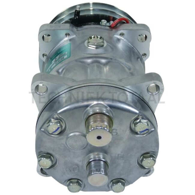 SANDEN Klimakompressor SD7H15 12 V, Riemenscheibe Ø 132 mm, 2 Nuten | 04437339, 04437339/10, SD7H15-8227, 060506146, 84018077