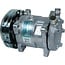SANDEN Aircocompressor 12 V, R 134a, poelie-Ø 152 mm, 2 groeven | SD5H14-6651