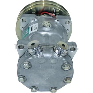 SANDEN Aircocompressor 12 V, poelie Ø 152 mm, 2 groeven Renault