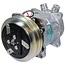 SANDEN Klimakompressor 12 V, Riemenscheibe Ø 119 mm, 2 Nuten, 200 ccm Öl | 84316006, 5129685, 5165549, 51219592, SD7H15-8223