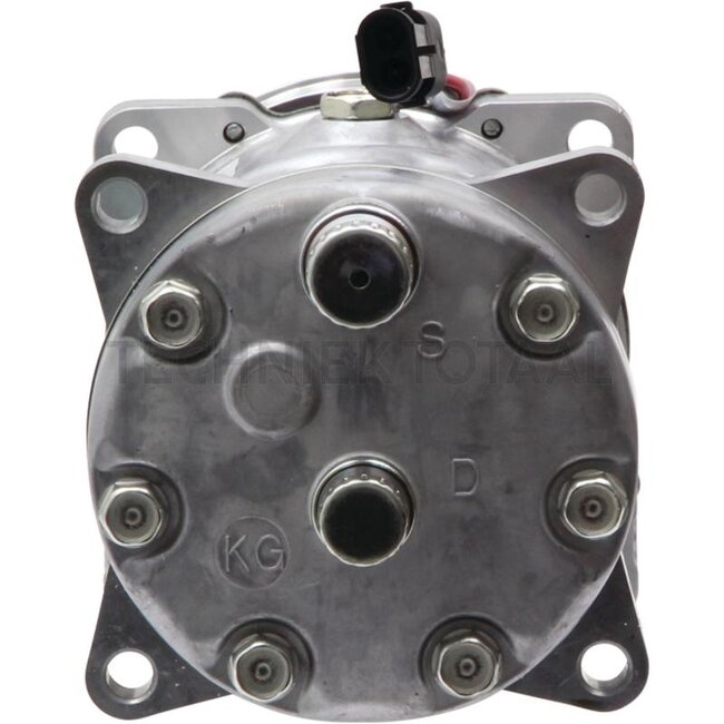 SANDEN Klimakompressor 12 V, Ø 119 mm, 8 Nuten Case IH, Ford, New Holland | SD7H15-8143, 84058795, 89824775