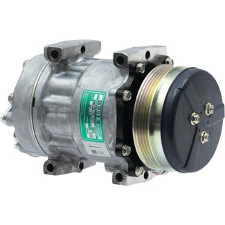 SANDEN Klimakompressor 12 V, Ø 112 mm, 4 Nuten Case IH, New Holland, Steyr