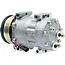 SANDEN Klimakompressor 12 V, Ø 112 mm, 4 Nuten Case IH, New Holland, Steyr | 87709785, 87802912, SD7H15-6021, 51453023, 8148