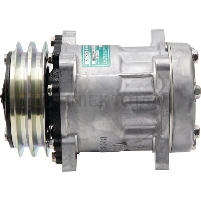 SANDEN Klimakompressor 12 V, Riemenscheibe Ø 125 mm, 2 Nuten | 5165549, 5165548, 51219592, SD7H15-8177, 84316006