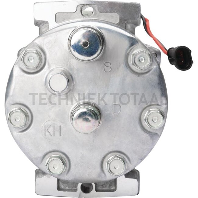 SANDEN Klimakompressor 12 V, Ø 119 mm, 10 Nuten, 200 ccm | 87709773, 87300121, SD7H15-6020