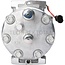 SANDEN Klimakompressor 12 V, Ø 119 mm, 10 Nuten, 200 ccm | 87709773, 87300121, SD7H15-6020