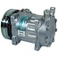 SANDEN Klimakompressor SD7H15 12 V, Riemenscheibe Ø 132 mm, 2 Nuten Valtra-Valmet | SD7H15-8220, V30789000, V32838600