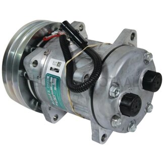 SANDEN Klimakompressor SD7H15 12 V, Riemenscheibe Ø 152 mm, 2 Nuten