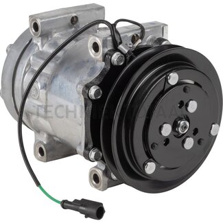 Aircon compressor 24 V, R 134a, pulley-Ø 135 mm, 1 groove