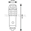 CGS Ozonreiniger 12 V, 0,6 W, Länge 84 mm, Ø 25 mm | IFC-34816