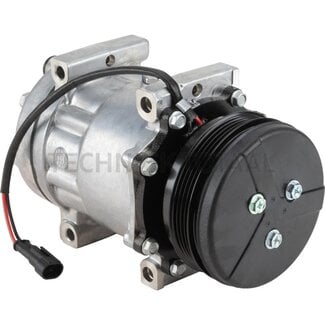 GRANIT Aircon compressor 12 V, pulley Ø 112 mm, 4 grooves, 190 ccm oil