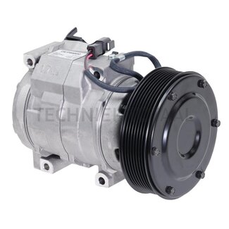 Denso Klimakompressor 24 V, Riemenscheibe-Ø 140 mm, 8 Nuten Caterpillar 325C