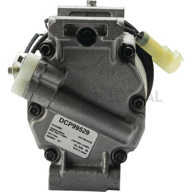 Denso Aircocompressor 12 V, poelie-Ø 120 mm, 1 groef John Deere | DCP99529, MIA10078
