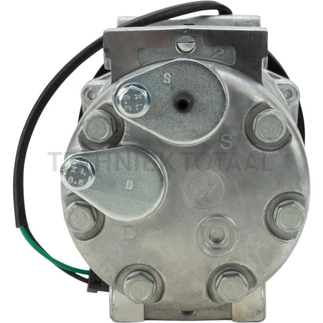 GRANIT Aircocompressor 24 V, R 134a, poelie Ø 132 mm, PV8 groeven | 15082727, 65215K10006, QP7H15-6034G