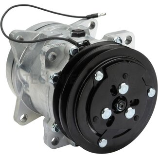 GRANIT Air conditioning compressor 12 V, R 134a, pulley Ø 125 mm, A2 grooves
