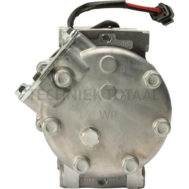GRANIT Aircocompressor 12 V, R 134a, poelie Ø 119 mm, PV4 groeven Caterpillar | 3332111, 65215K10011, QP7H15-4005G