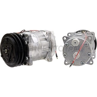 GRANIT Klimakompressor 12 V, Ø 132 mm, 2 Nuten, 135 ccm