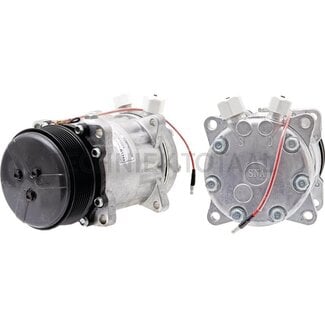 GRANIT Aircocompressor 12 V, Ø 119 mm, 8 groeven, 135 ccm, versterkt